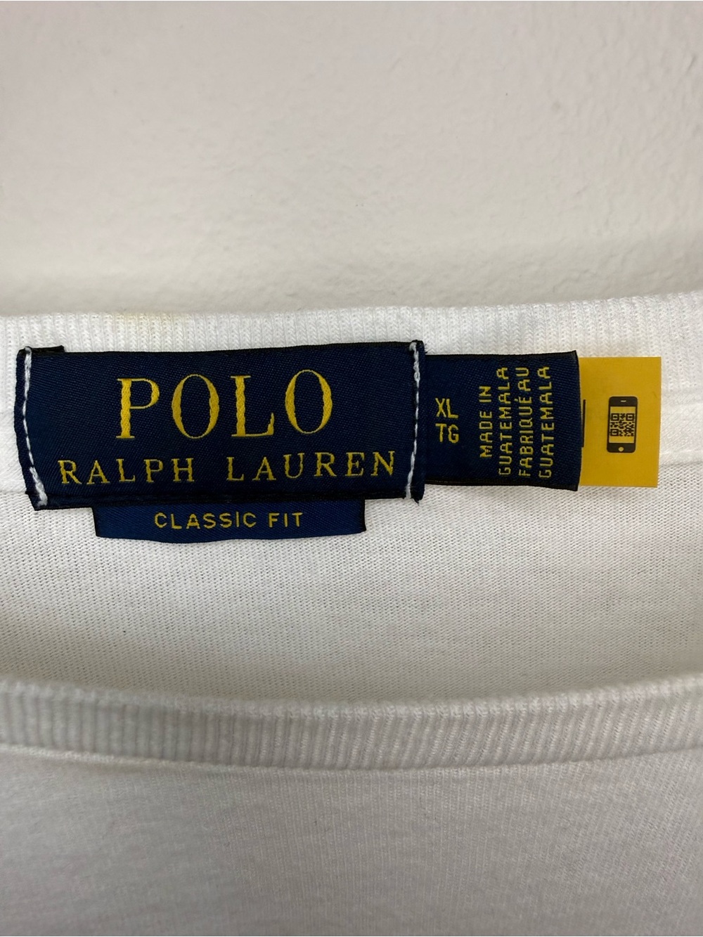 Polo Ralph Lauren Polo Bear Long Sleeve Shirt XL White Classic Fit - Picture 3 of 9